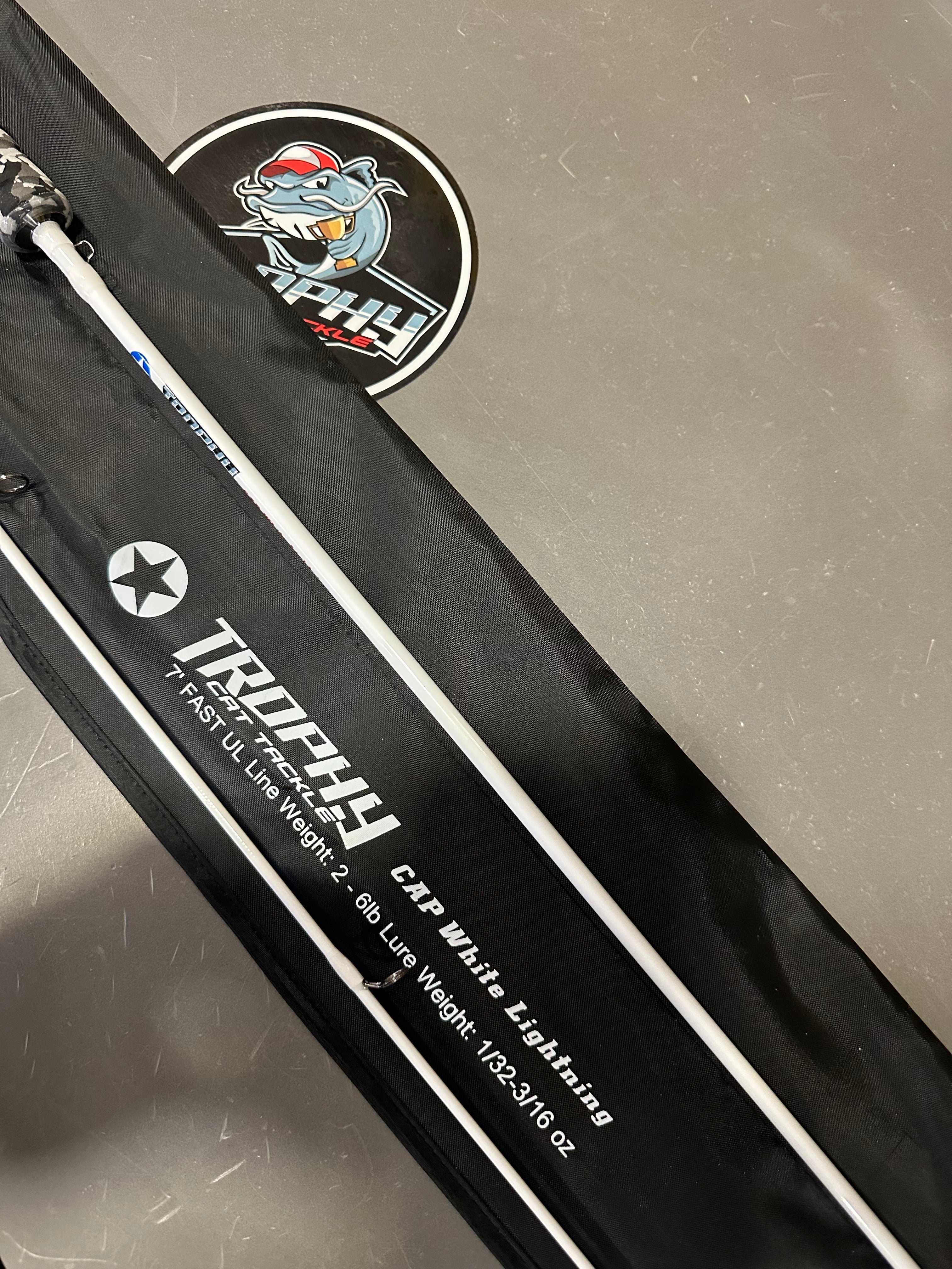 The CAP White Lightning ULTRALIGHT Rod - Spinning