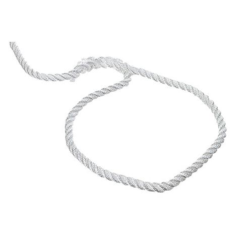 Seachoice High Quality Dock Rope for Boating - 3-Strand Twisted Nylon Dock Line, ½-Inch x 25 Feet, White
