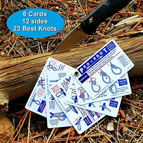 Pro-Knot Outdoor Knots - Portable Waterproof Knot Book by Jo