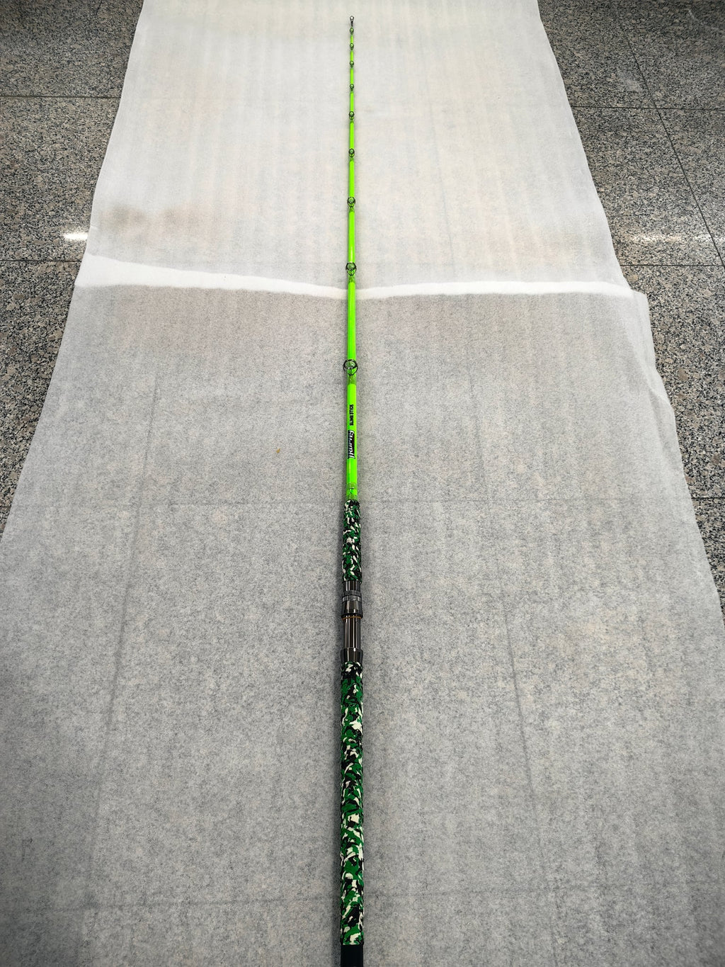 The Slime Stick Catfish Rod - Casting