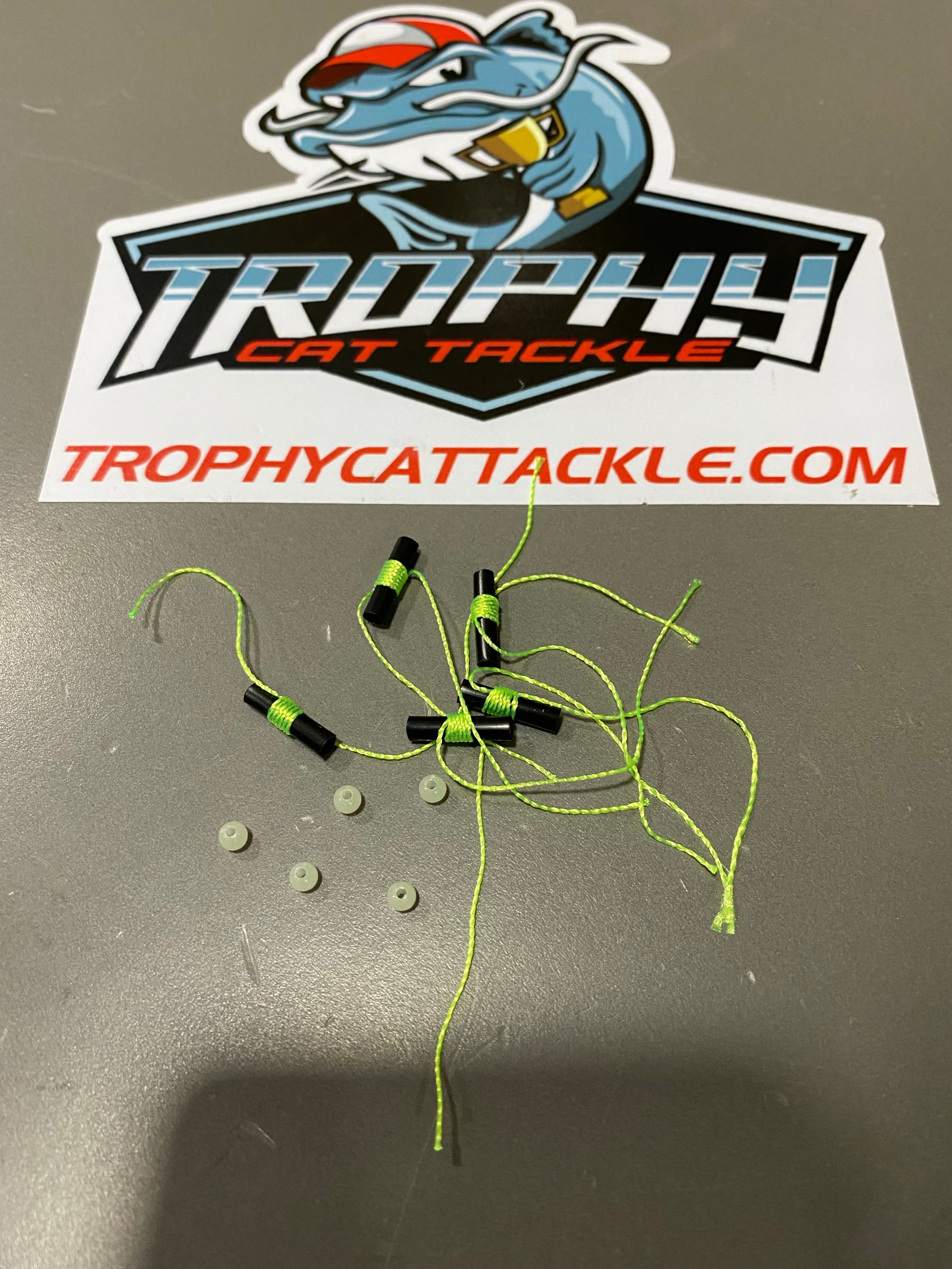 Thread Bobber Stops w/Beads